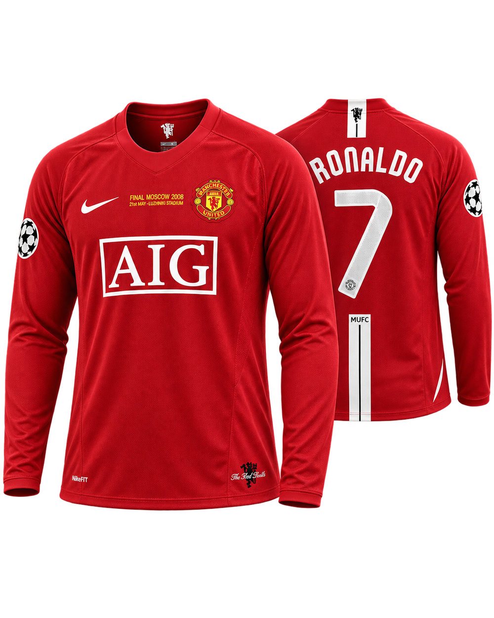 Jersey Manchester United Local 2007/08