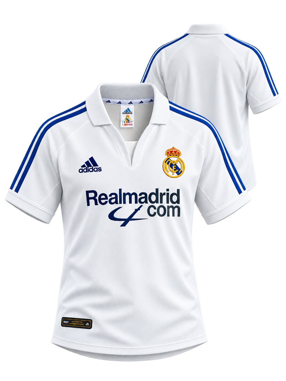 Jersey Real Madrid Local 2001/02