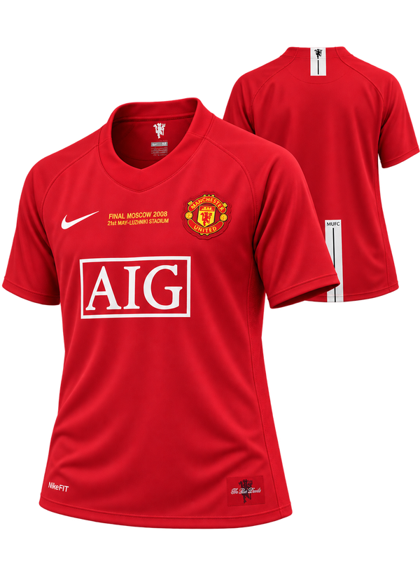 Jersey Manchester United Local Corta 2007/08
